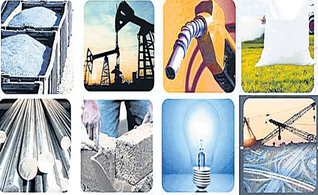 Core Industries Output Declines For Third Consecutive Month - Sakshi