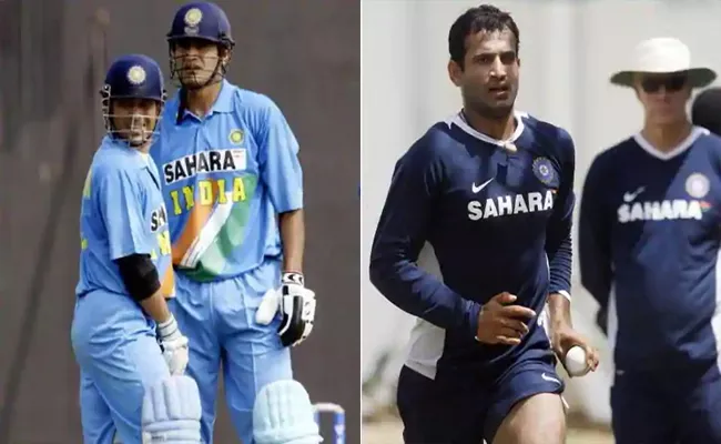 Irfan Pathan Says It Was Sachin Tendulkar Idea To Promote Me As Batsman - Sakshi