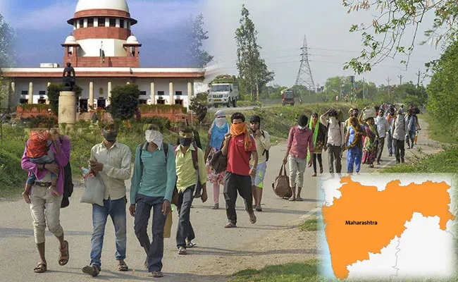 Top Court Refuses To Accept Maharashtra Claim On Migrants Issue - Sakshi