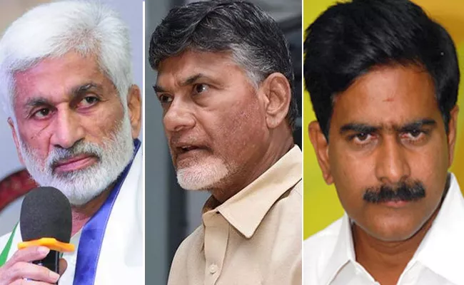 Vijaya Sai Reddy Slams Chandrababu Naidu And Devineni Uma - Sakshi