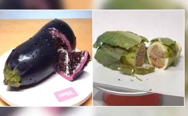 Viral Video Chef Made Cake Like Real Objects - Sakshi