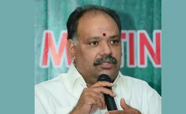 Suryanarayana Demanded Government Take Action Against False Propagandists - Sakshi