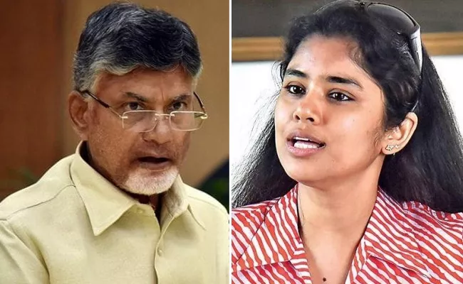 Sanchaita Gajapathi Raju Slams Chandrababu Hope He Believe Gender Equality - Sakshi