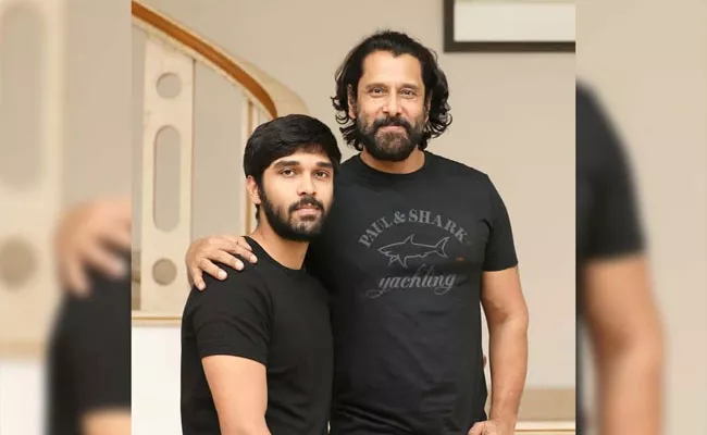 Vikram To Work With Son Dhruv - Sakshi