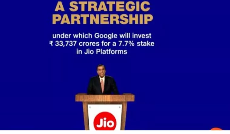 Google to invest in Reliance jio: Mukesh announced in AGM - Sakshi