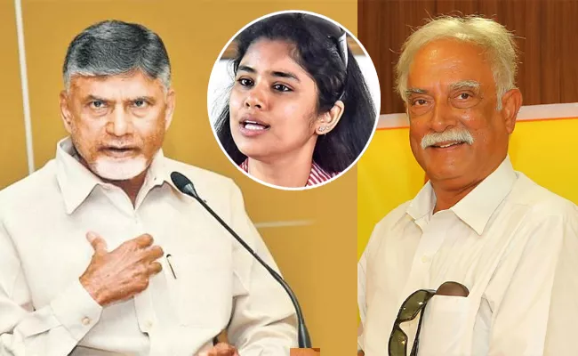 Chandrababu And Ashok Gajapathi Raju Political Conspiracy On sanchaita - Sakshi