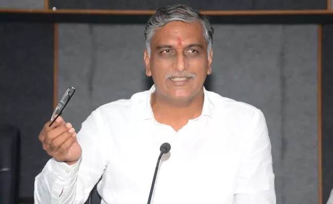 Harish Rao Said Sangareddy District In Forefront In Palle Pragathi - Sakshi