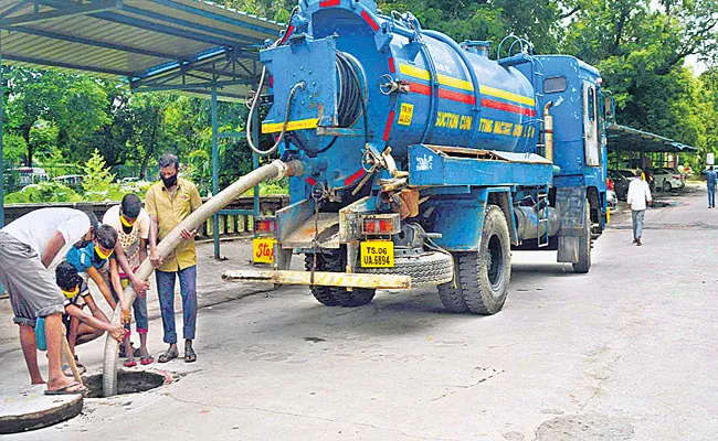 Disaster Management Started Repair Works For Osmania Hospital In Hyderabad - Sakshi