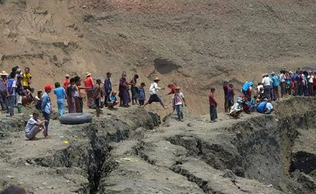 At Least 50 Dead In Landslide At Myanmar Jade Mine - Sakshi