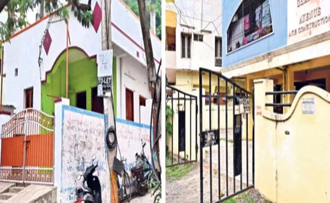 Lockdown Effect; Rental Houses Vacant In Vijayawada - Sakshi