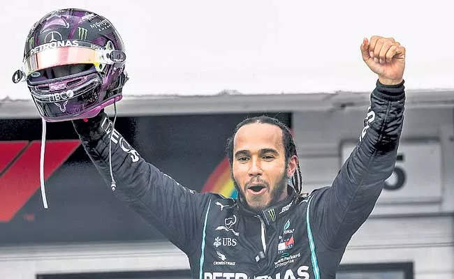 Lewis Hamilton Winner For The Eighth Time At The Hungarian Grand Prix - Sakshi