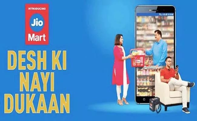  JioMart unveils mobile app for Android and iPhone users,free delivery - Sakshi