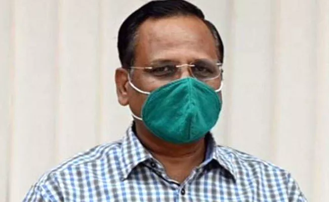 Health minister Satyendar Jain Resume Work After Recovery - Sakshi