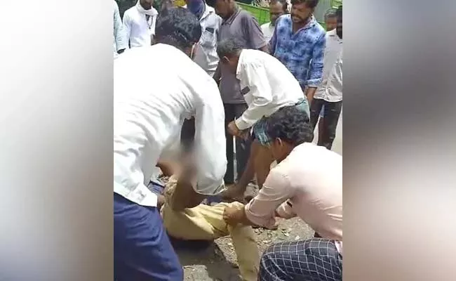 Dalit Man Stripped, Family Beaten For Touching Bike In Karnataka - Sakshi