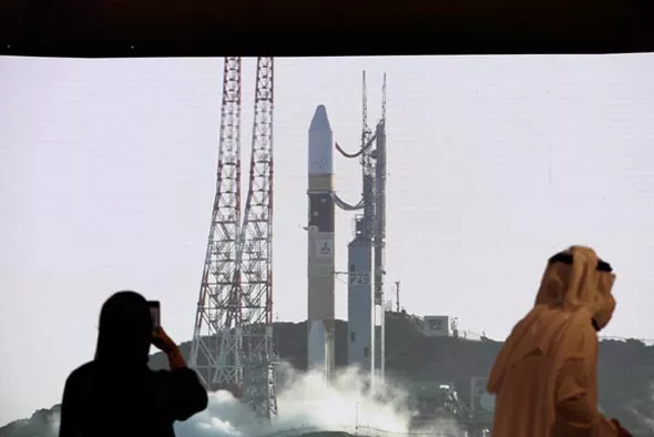 UAE Launches Mars Mission From Japan - Sakshi