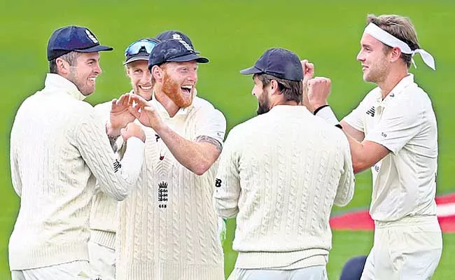 England Won Second Test Match Against West Indies - Sakshi