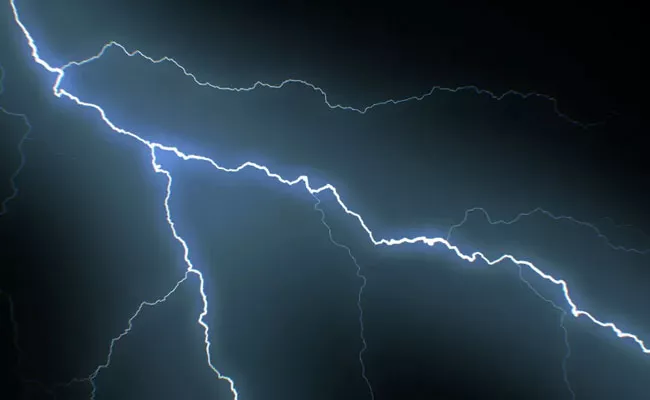 Three Deceased Lightning Strike In Jammu And Kashmir - Sakshi