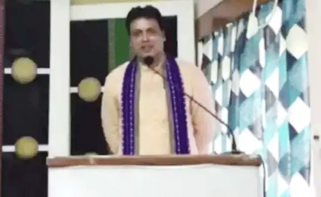 Tripura CM Biplab Deb Controversial Comments Now With Less Brain Remark - Sakshi