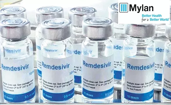 Mylan Launches Generic Version Of Remdesivir For Corona Patients - Sakshi