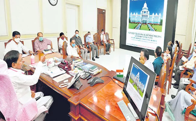 CM KCR Review Meeting With Health Officials In Pragathi Bhavan - Sakshi