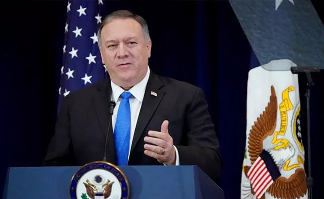 Mike Pompeo Calls To End Blind Engagement with China - Sakshi