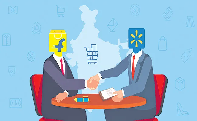 Flipkart acquires Walmart India is wholesale business - Sakshi