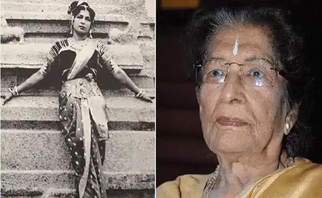 Veteran Danseuse Amala Shankar Passes Away - Sakshi