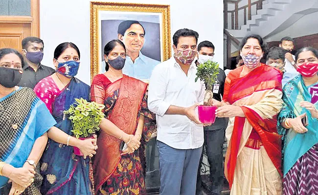 Telugu celebs birthday wishes for KTR - Sakshi