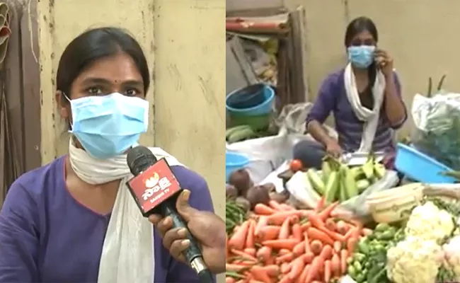 Young Software Engineer Shradha Sales Vegetables - Sakshi