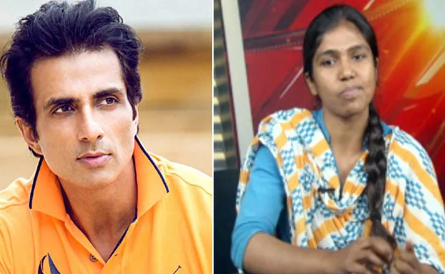 Actor Sonu Sood Responds Software Engineer Sharada Story - Sakshi