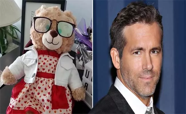 Viral: Ryan Reynolds Offers Cash Reward For Returning Woman Teddy - Sakshi