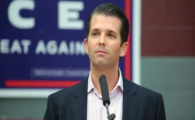 Donald Trump Jr Twitter account temporarily suspended - Sakshi