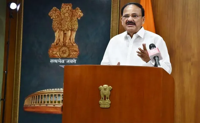 Venkaiah Naidu Says Mother Language Can Be Saved By Only New Words Are Created - Sakshi