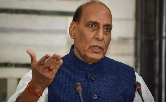 Rajnath Singh Ladakh Tour Postponed - Sakshi