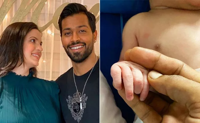 Hardik Pandya Blessed With Baby Boy - Sakshi