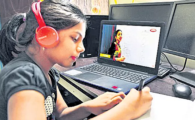 Digital Classes for 6th to 10th - Sakshi