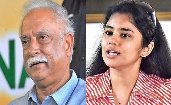 Sanchaita Gajapathi Raju Fires Or Ashok Gajapathi Raju - Sakshi