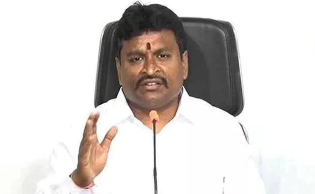 vellampalli Srinivas Comments About CRDA Bill In Vijayawada - Sakshi