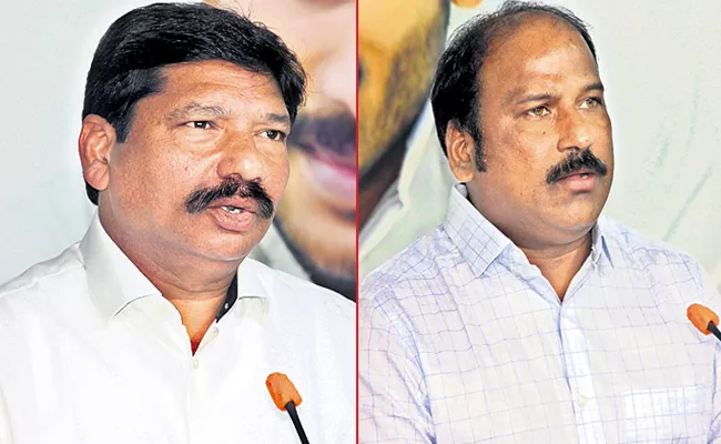 Jogi Ramesh and Sudhakar Babu Fires On TDP Leaders - Sakshi