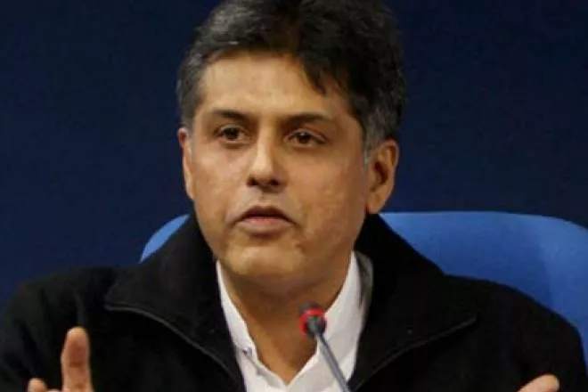 Manish Tewari says Instead of targeting China Centre attacking Congress - Sakshi