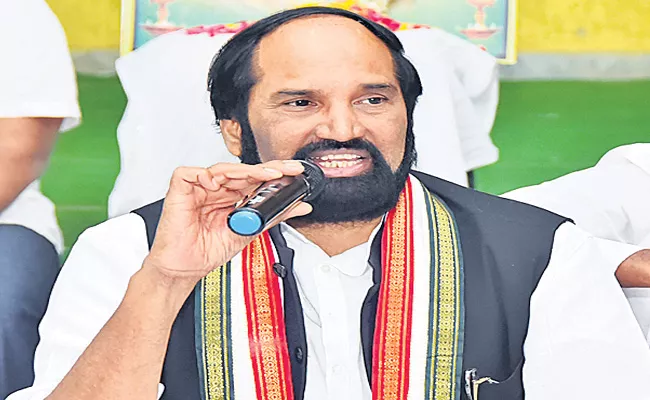 Tpcc Uttam Kumar Reddy Requests To Waiver Of Current Bills - Sakshi