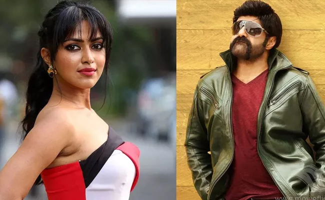 Amala Paul To Play Crucial Rrole In Balakrishna Film With Boyapati Srinu - Sakshi