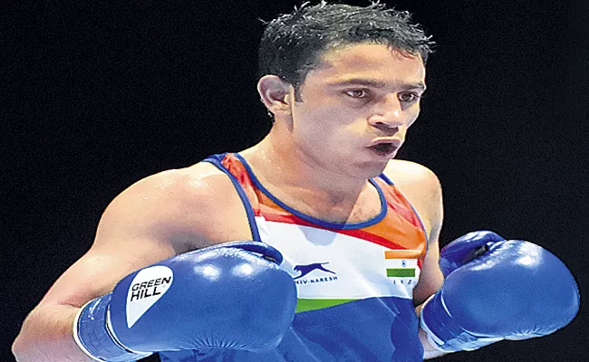 Indian Boxer Amit Panghal ranked No1 in latest AIBA rankings - Sakshi