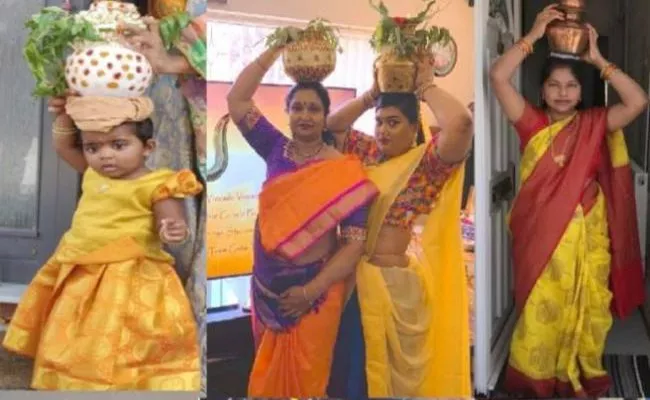 TNF launches bonalu celebrations in london - Sakshi