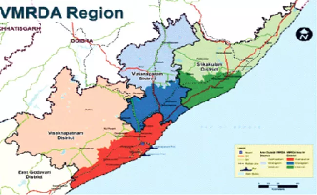 VMRDA Is Master Plan For The Development Of The Visakhapatnam City - Sakshi