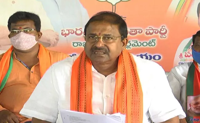 BJP MLC Somu Verraju Comments About Polavaram Project - Sakshi