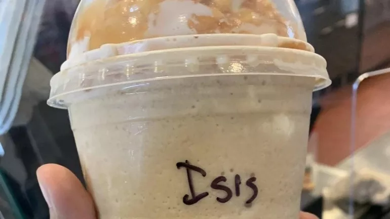 Muslim Woman Sues Starbucks for Writing ISIS on Her Cup - Sakshi