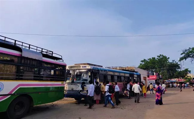 Coronavirus Cases File in Mancherial RTC Depot - Sakshi