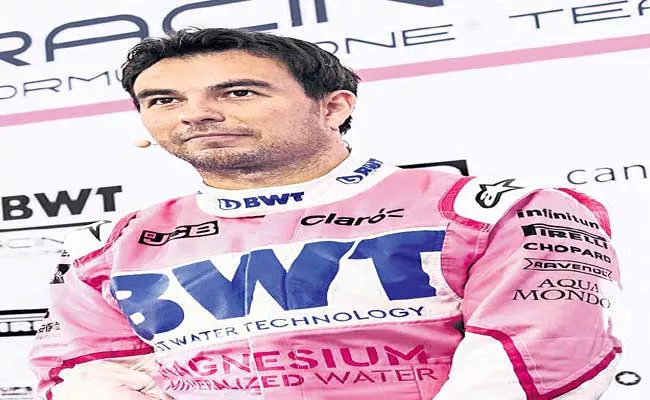 Mexico Formula One Driver Sergio Perez Tested Positive Of Coronavirus - Sakshi