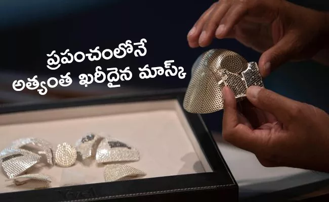 Israeli jeweler makes usd1.5 million gold coronavirus mask - Sakshi